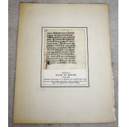 An Illuminated Leaf from a Book of the Hours, circa 1450